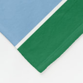 ダービシャー州旗フリースブランケット フリースブランケット (角)