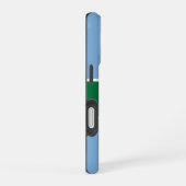 ダービシャー州旗 iPhone 16ケース (右側面)