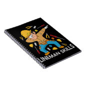 ダービングリーマンスキルギフトファーザーメンズリーマンズ ノートブック (右側)