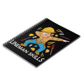 ダービングリーマンスキルギフトファーザーメンズリーマンズ ノートブック (左側)