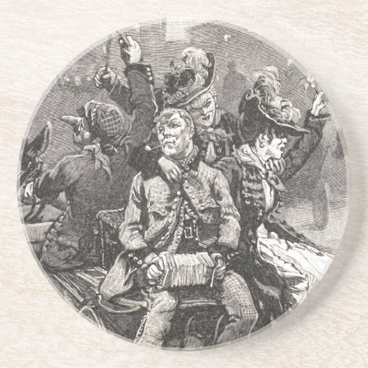 ダービーから戻ること コースター (正面)