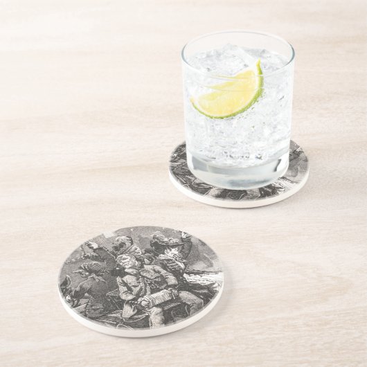 ダービーから戻ること コースター (側面)