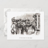 ダービーに向かう途中で ポストカード (正面/裏面)