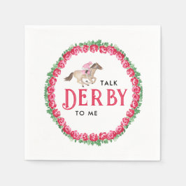 ダービーに語りかけて | 競馬 ダービー ブライズシャワー スタンダードカクテルナプキン