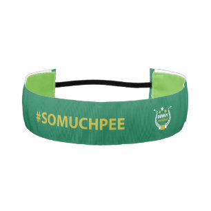 ダービーのヘッドバンドの#SOMUCHPEE アスレチックヘッドバンド