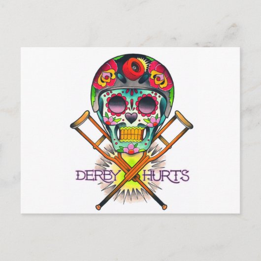 ダービーの傷 ポストカード (正面)