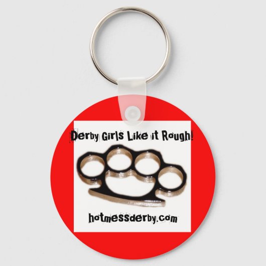 ダービーの女の子はラフが好き!ホットーム… キーホルダー (正面)