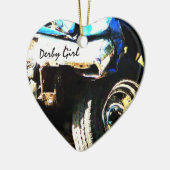 ダービーの女の子-自動車事故 セラミックオーナメント (左)