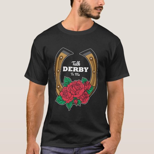 ダービーの日に私に話しかけて Tシャツ (正面)
