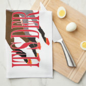 ダービーの時間2016年競馬 キッチンタオル (四つ折り)