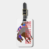 ダービーの時間2016年競馬 ラゲッジタグ (正面縦)