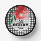 ダービーを私に話すバラオンギンガム ペーパーボウル (正面)