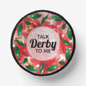 ダービーを話すフローラ ペーパーボウル (正面)