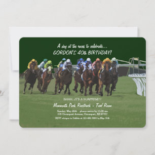 ダービーインスピレーション 誕生日 馬 競馬 記念 招待状