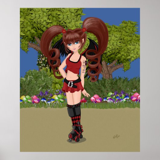 ダービーザローラダービー妖精 ポスター (正面)