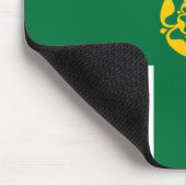 ダービーシャーの旗 マウスパッド (コーナー)