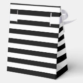 ダービースタイルの大きな赤い帽子とバラのブライダルシャワー フェイバーボックス (裏面)