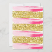 ダービースタイルビッグハットブライダルシャワー招待 招待状 (裏面)