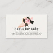 ダービースタイルビッグピンクハットバラブックスベビー エンクロージャーカード (正面)