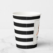 ダービースタイルビッグピンクハットバラベビーシャワー 紙コップ (右)