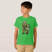 ダービースチール宇宙レンジャー Tシャツ (正面フル)