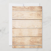 ダービーデイのブライダルシャワーの招待 招待状 (裏面)