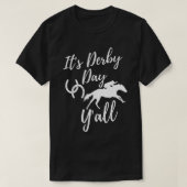 ダービーデイオールダービーデイドレス競馬 Tシャツ (デザイン正面)