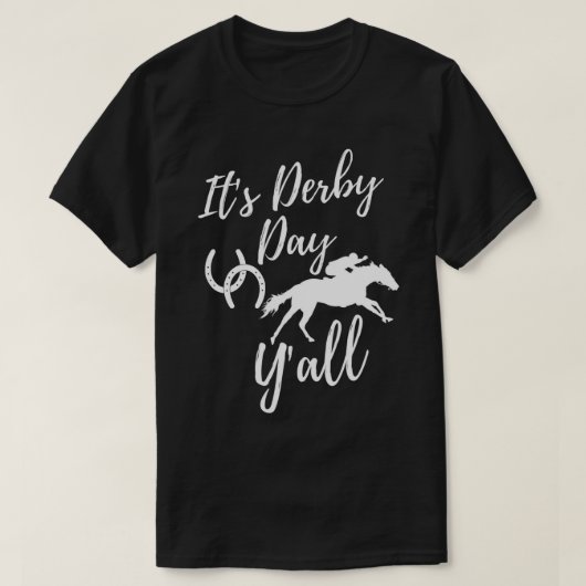 ダービーデイオールダービーデイドレス競馬 Tシャツ (デザイン正面)