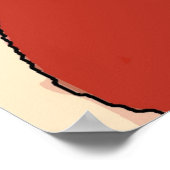 ダービーデイヴィンテージ女性 ポスター (角)