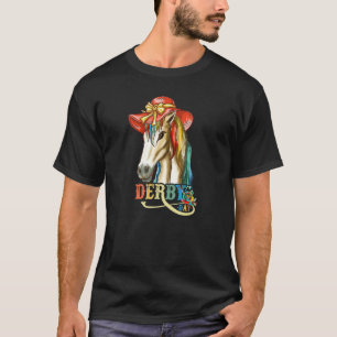 ダービーデイ2021競走馬パープルハット Tシャツ