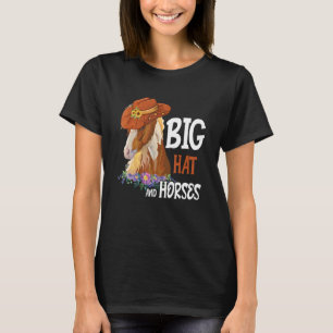 ダービーデイ2022ビッグハットと馬の競馬 Tシャツ