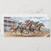 ダービーデイ"オフに祭壇"ブライダルシャワーチケット 招待状 (裏面)