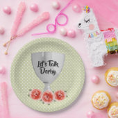 ダービートロフィーパーティー紙プレート ペーパープレート (パーティー)