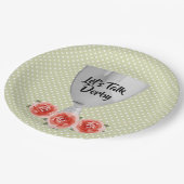 ダービートロフィーパーティー紙プレート ペーパープレート (アングル)