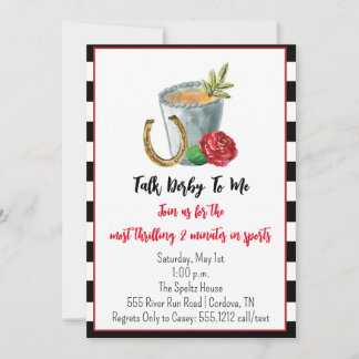 ダービーパーティの招待状 招待状