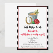 ダービーパーティーのご招待 招待状 (正面/裏面)