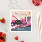 ダービーパーティーアールデコ スタンダードカクテルナプキン (インサイチュ)