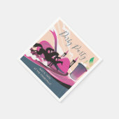 ダービーパーティーアールデコ スタンダードカクテルナプキン (角)