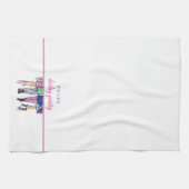 ダービーパーティー競馬ファッションカスタム キッチンタオル (横)