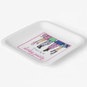 ダービーパーティー競馬ファッションカスタム ペーパープレート (傾斜あり)