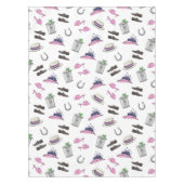 ダービーパーティー衣装ミントジュレップ馬蹄形 テーブルクロス (正面)