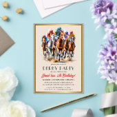 ダービーパーティー アクリル招待状 (インサイチュ (ウェディング))