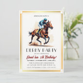 ダービーパーティー 招待状 (スタンド正面)