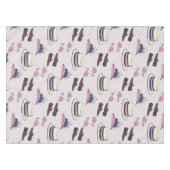 ダービーファンシー帽子と靴のパタ名門私立校風のーン テーブルクロス (正面(横))