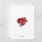 ダービーブライダルシャワーへの招待 シーズンカード (裏面)