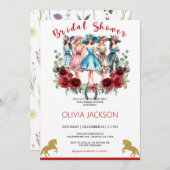 ダービーブライダルシャワーバチェロレッテ招待 シーズンカード (正面/裏面)