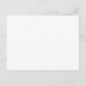 ダービーブライド春ブライダルシャワーゲームカード インビテーションポストカード (裏面)