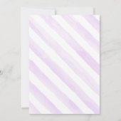 ダービーベイビーシャワーパーティの招待状 招待状 (裏面)