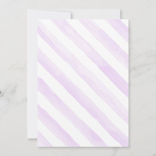 ダービーベイビーシャワーパーティの招待状 招待状 (裏面)