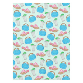 ダービーミントジュレプバミューダバッグサンダル テーブルクロス